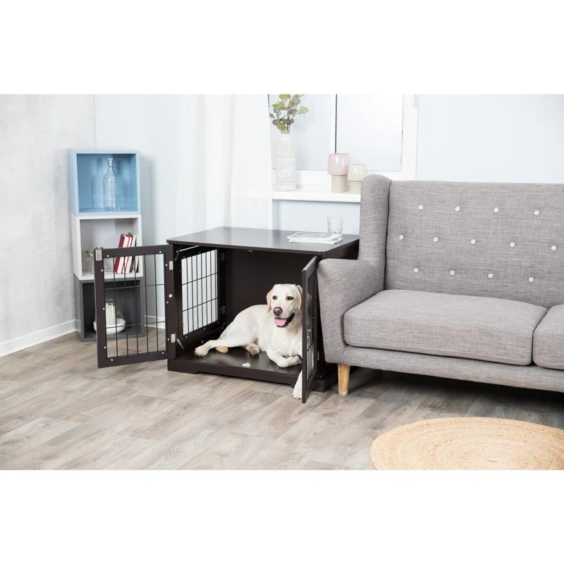 Indoor Dog Crate, Wooden Crate Table for Dogs, Dog Kennel, Perfect in Any Room